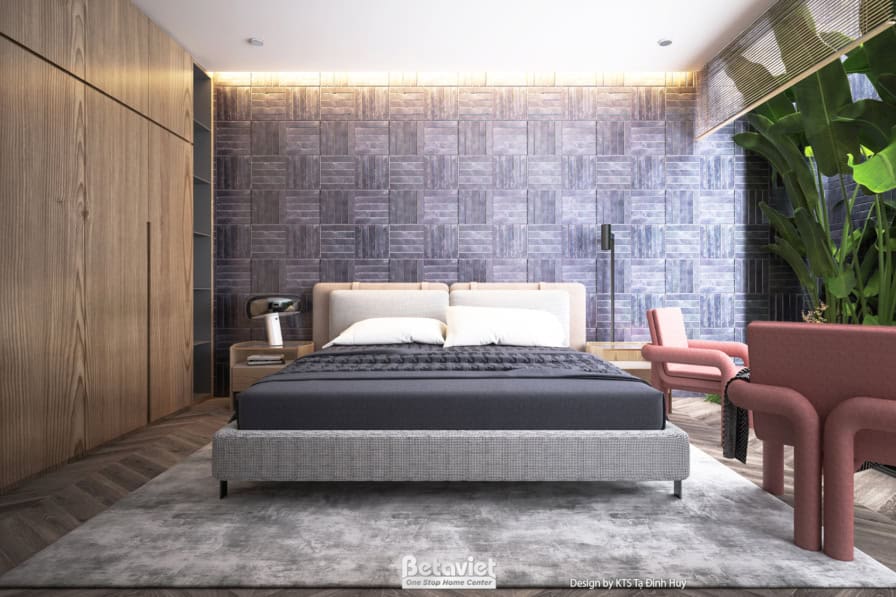 Mẫu thiết kế nội thất biệt thự liền kề Tropical Modern NT24554